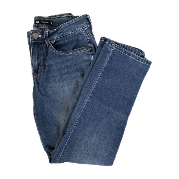 Lee Perfect Fit Straight Leg Jeans, Size 6 Short, Pre-owned - Picture 3 of 7